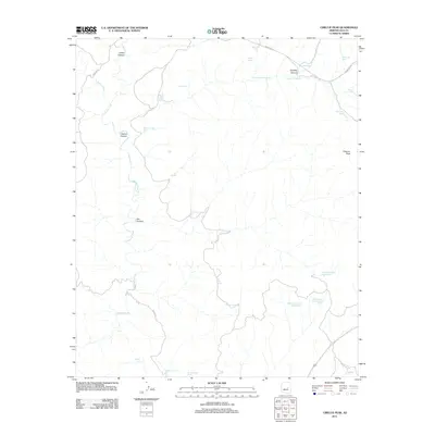 2011 Map of Cibecue Peak, 2011 Print