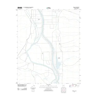 2011 Map of Cibola, 2011 Print