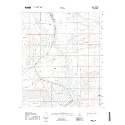 2018 Map of Cibola, 2018 Print