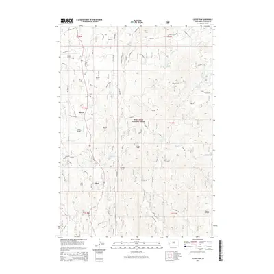 2015 Map of Cicero Peak, 2015 Print