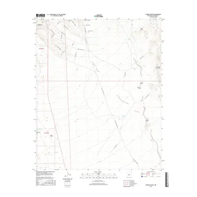 2017 Map of Cienega Ranch, 2017 Print