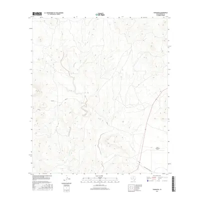 2016 Map of Cieneguita, 2016 Print