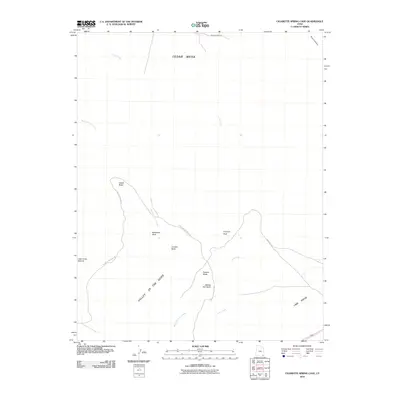 2010 Map of Cigarette Spring Cave, 2010 Print