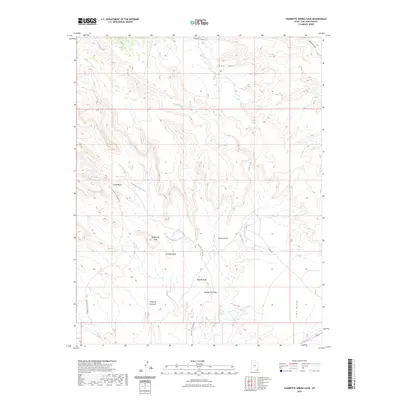 2023 Map of Cigarette Spring Cave, 2023 Print