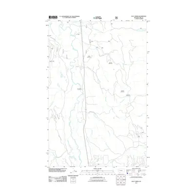 2011 Map of Cilly Creek, 2011 Print