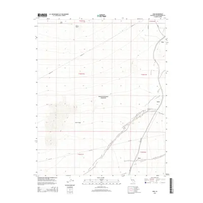 2015 Map of Cima, 2015 Print