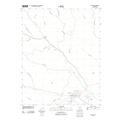 2010 Map of Cimarron, 2010 Print