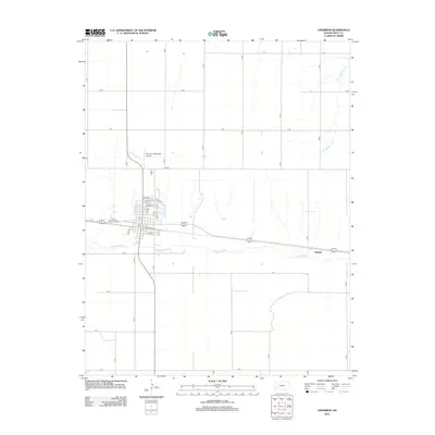 2012 Map of Cimarron, 2012 Print