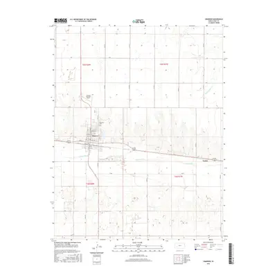 2016 Map of Cimarron, 2016 Print