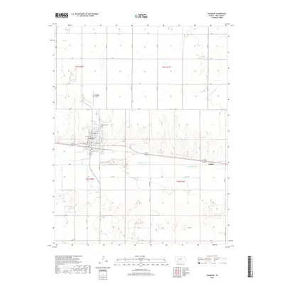 2018 Map of Cimarron, 2018 Print