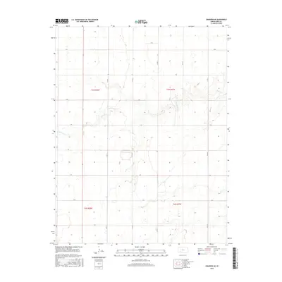 2016 Map of Cimarron NE, 2016 Print