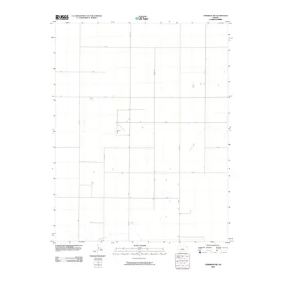 2009 Map of Cimarron NW, 2009 Print