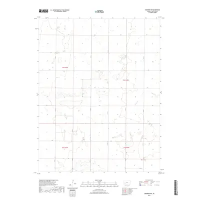 2018 Map of Cimarron NW, 2018 Print