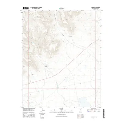 2017 Map of Cimarron SE, 2017 Print