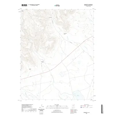 2020 Map of Cimarron SE, 2020 Print