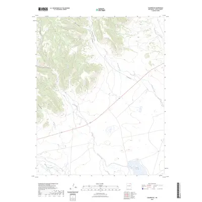 2023 Map of Cimarron SE, 2023 Print