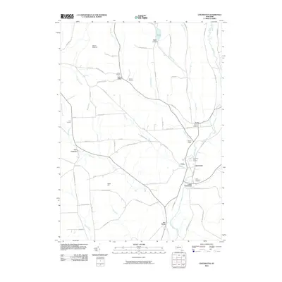 2010 Map of Cincinnatus, 2010 Print