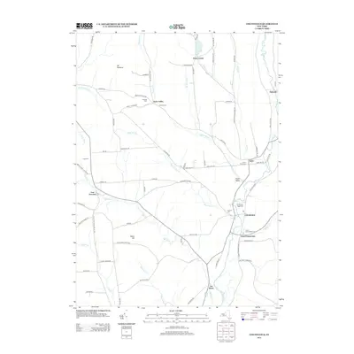 2013 Map of Cincinnatus, 2013 Print