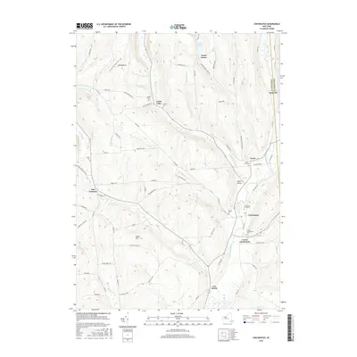 2016 Map of Cincinnatus, 2016 Print