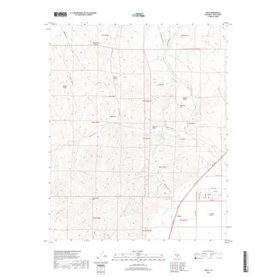 2018 Map of Cinco, 2018 Print
