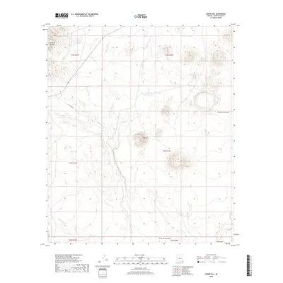 2018 Map of Cinder Hill, 2018 Print