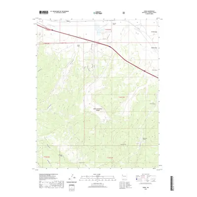 2020 Map of Ciniza, 2020 Print
