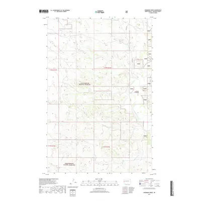 2017 Map of Cinnamon Creek, 2017 Print