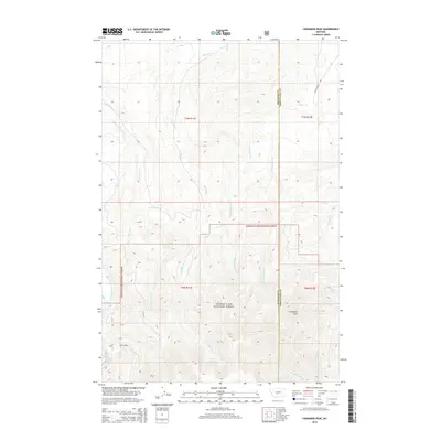 2014 Map of Cinnamon Peak, 2014 Print