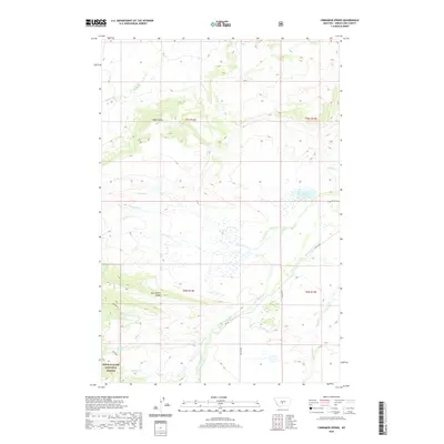 2020 Map of Cinnamon Spring, 2020 Print