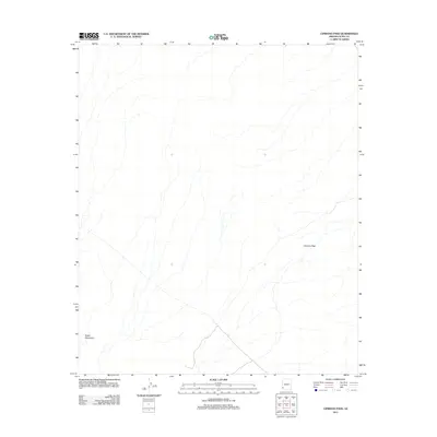 2011 Map of Cipriano Pass, 2011 Print