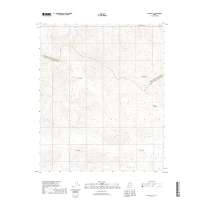 2018 Map of Circle A-2 SE, 2018 Print