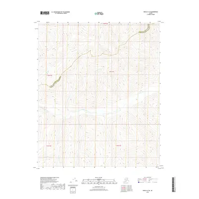 2018 Map of Circle A-3 SE, 2018 Print