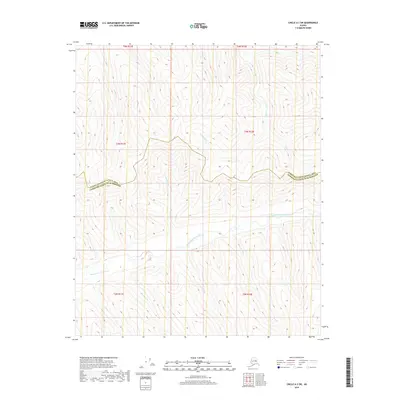 2018 Map of Circle A-3 SW, 2018 Print