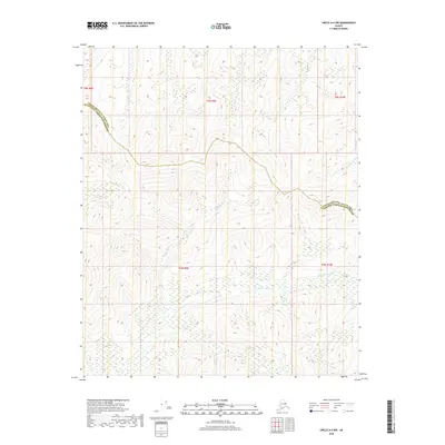 2018 Map of Circle A-4 NW, 2018 Print