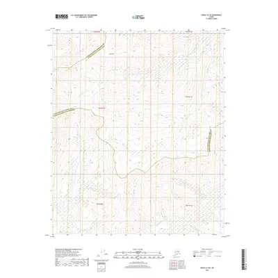 2018 Map of Circle A-4 SE, 2018 Print
