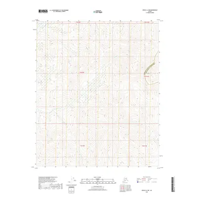 2018 Map of Circle A-4 SW, 2018 Print