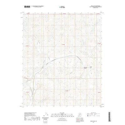 2021 Map of Circle A-5 SE, 2021 Print