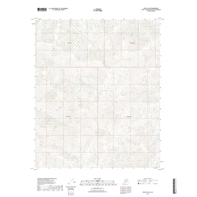 2018 Map of Circle A-6 NE, 2018 Print