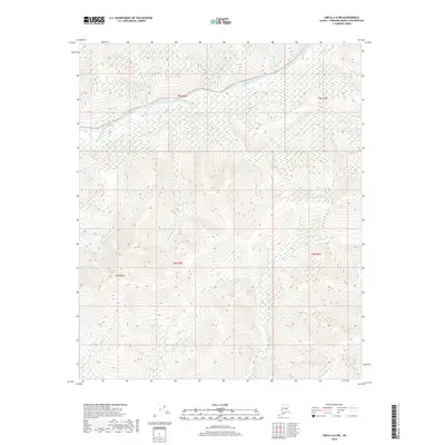 2018 Map of Circle A-6 NW, 2018 Print