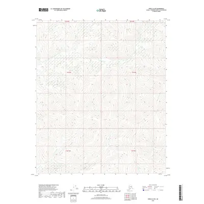 2018 Map of Circle A-6 SE, 2018 Print