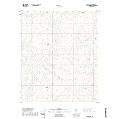2018 Map of Circle A-6 SW, 2018 Print