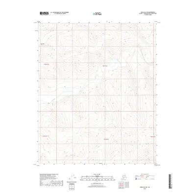 2018 Map of Circle B-2 SW, 2018 Print