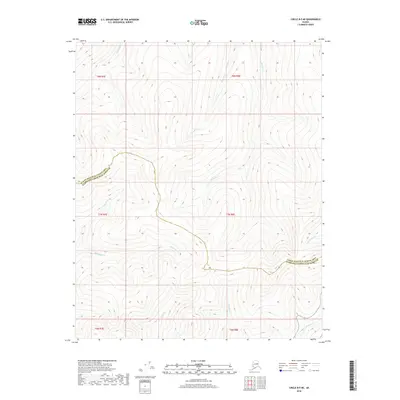 2018 Map of Circle B-5 NE, 2018 Print