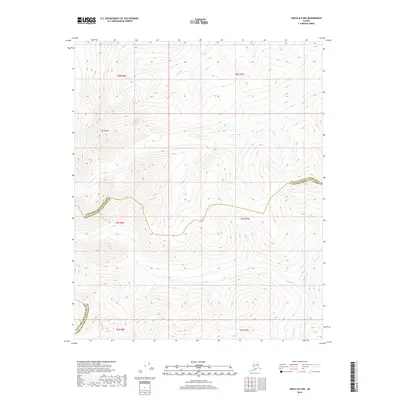 2018 Map of Circle B-5 NW, 2018 Print