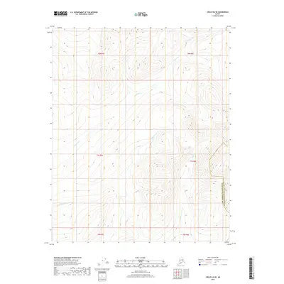 2018 Map of Circle B-6 NE, 2018 Print