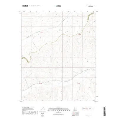2018 Map of Circle B-6 SE, 2018 Print