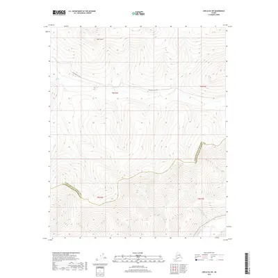 2018 Map of Circle B-6 SW, 2018 Print