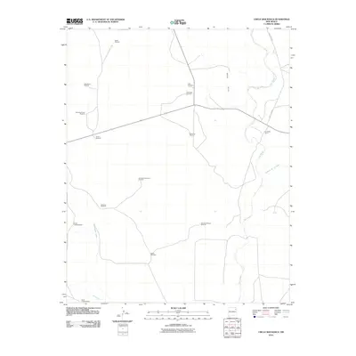 2010 Map of Circle Bar Ranch, 2010 Print