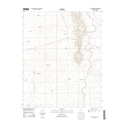 2013 Map of Circle Bar Ranch, 2013 Print