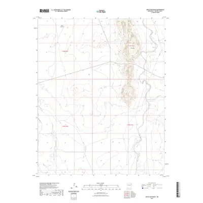 2023 Map of Circle Bar Ranch, 2023 Print